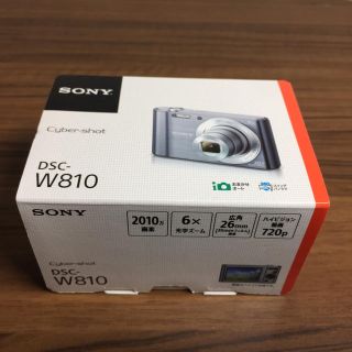 ソニー(SONY)のソニー SONY デジタルカメラ DSC-W810-S(コンパクトデジタルカメラ)