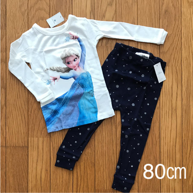 Gap❤️アナ雪 パジャマ キッズ/ベビー/マタニティのベビー服(~85cm)(パジャマ)の商品写真