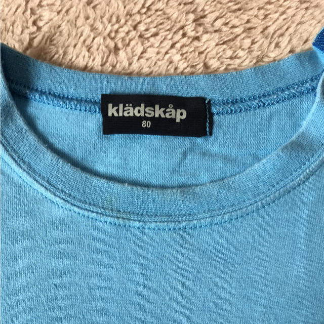 kladskap(クレードスコープ)のクレードスコープ 電車柄Tシャツ キッズ/ベビー/マタニティのベビー服(~85cm)(Ｔシャツ)の商品写真