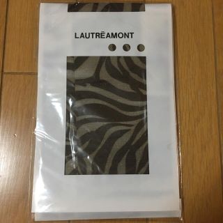 ロートレアモン(LAUTREAMONT)の【新品未使用】タイツ 柄物 Mサイズ (タイツ/ストッキング)