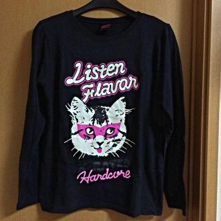 リッスンフレーバー(LISTEN FLAVOR)のにゃんこロンT(Tシャツ(長袖/七分))