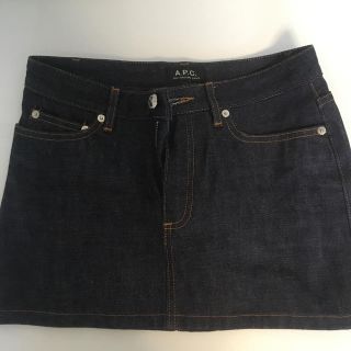 アーペーセー(A.P.C)のapcデニムスカート(ミニスカート)