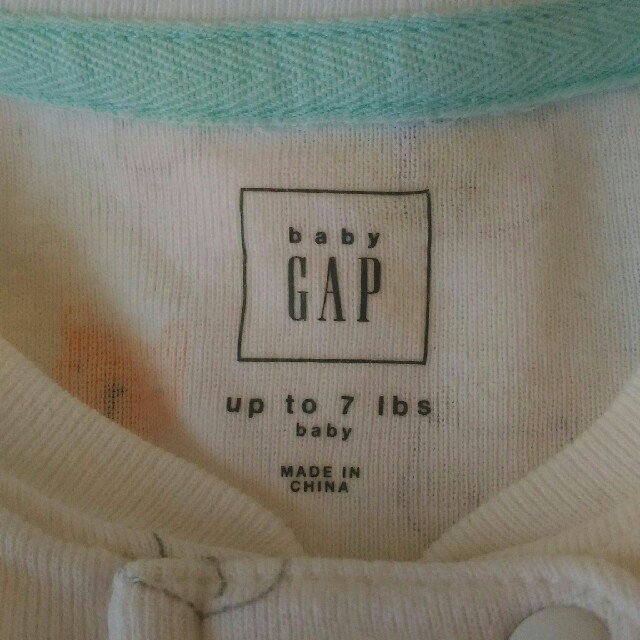 babyGAP(ベビーギャップ)の引越の為値下げ!!【babyGAP】ロンパース キッズ/ベビー/マタニティのベビー服(~85cm)(ロンパース)の商品写真