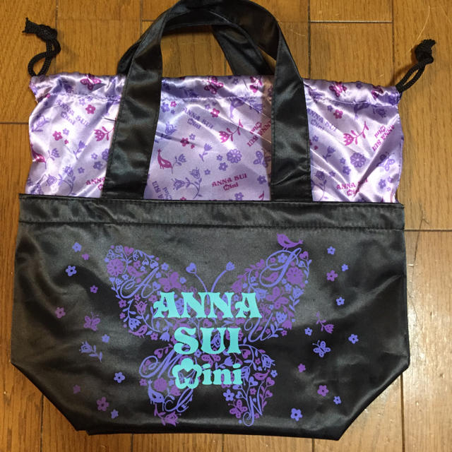 ANNA SUI mini(アナスイミニ)のアナスイ ミニ 巾着 バッグ レディースのバッグ(トートバッグ)の商品写真