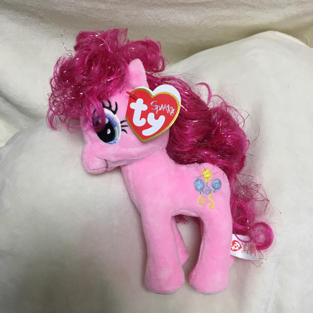 マイリトルポニー my Little PONY ピンク ぬいぐるみ エンタメ/ホビーのおもちゃ/ぬいぐるみ(ぬいぐるみ)の商品写真