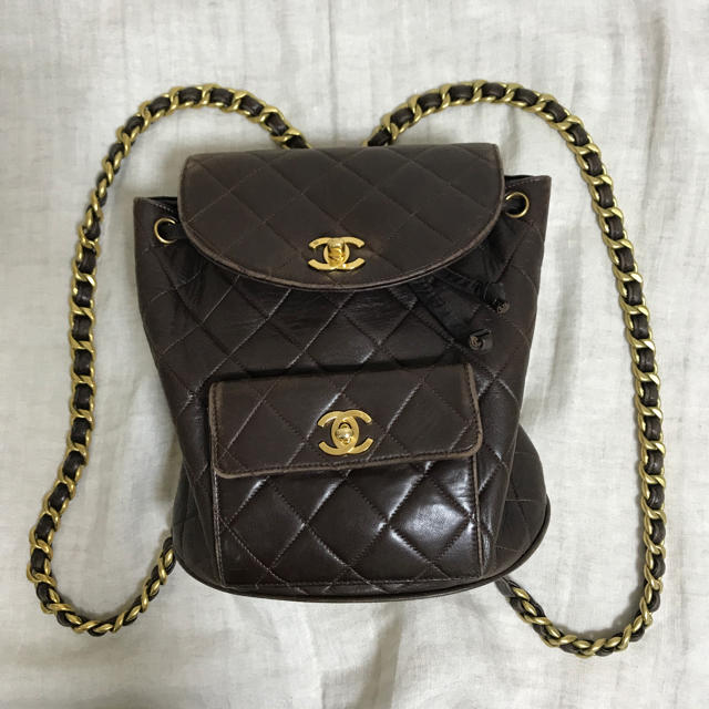 ヴィンテージ CHANEL リュックサック バッグ