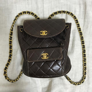 CHANEL - ヴィンテージ CHANEL リュックサック バッグの通販 by m used ...