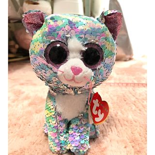 クレアーズ(claire's)の新品タグ付き 未使用 ty ぬいぐるみ キャット(ぬいぐるみ)