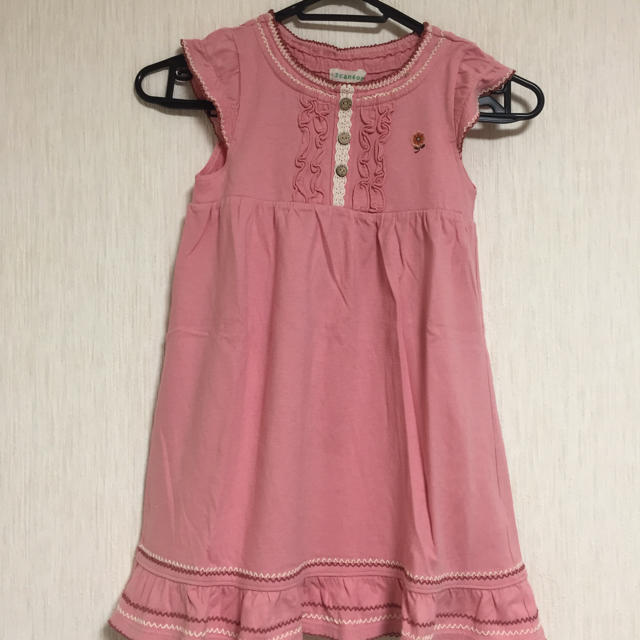 3can4on(サンカンシオン)の3can4on 120 ワンピース キッズ/ベビー/マタニティのキッズ服女の子用(90cm~)(ワンピース)の商品写真