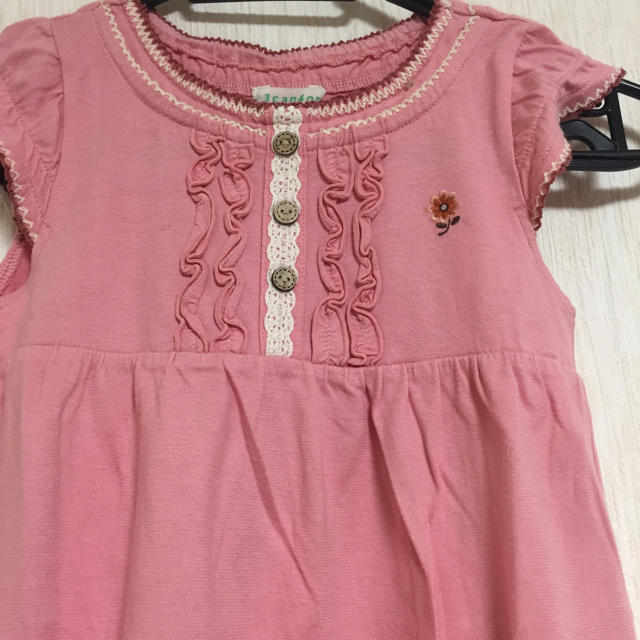 3can4on(サンカンシオン)の3can4on 120 ワンピース キッズ/ベビー/マタニティのキッズ服女の子用(90cm~)(ワンピース)の商品写真