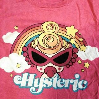 ヒステリックミニ(HYSTERIC MINI)のヒステリックミニ ピンクビッグTシャツ(Tシャツ/カットソー)