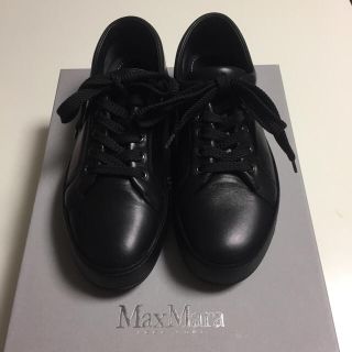 マックスマーラ(Max Mara)の【MAX MARA】レザースニーカー(スニーカー)