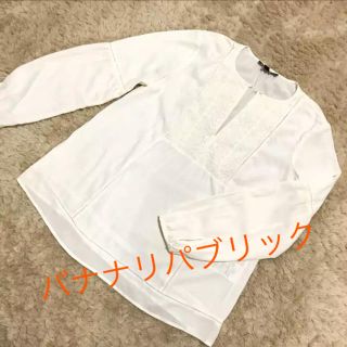 バナナリパブリック(Banana Republic)の美品 バナナリパブリック  テロテロ ブラウス(シャツ/ブラウス(半袖/袖なし))