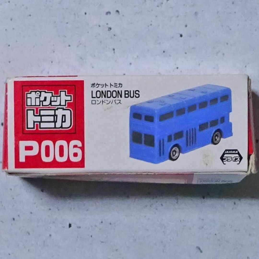ポケットトミカ ロンドンバス エンタメ/ホビーのおもちゃ/ぬいぐるみ(ミニカー)の商品写真
