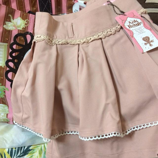 Ank Rouge(アンクルージュ)のフリルスカートパンツ レディースのスカート(ミニスカート)の商品写真