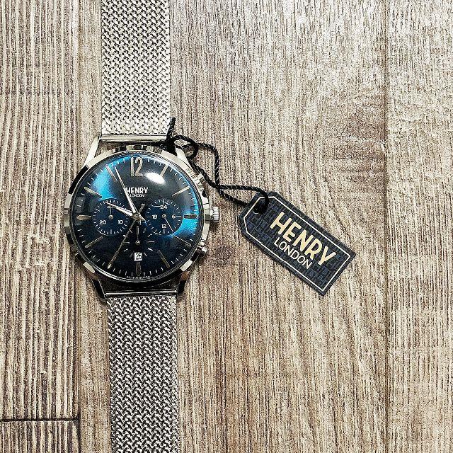 HENRY LONDON　新品　未使用　Naviblue　クォーツ メンズの時計(腕時計(アナログ))の商品写真