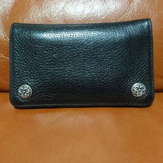 クロムハーツ(Chrome Hearts)のクロムハーツ ケルティックBTN 1zip ウォレット  (折り財布)