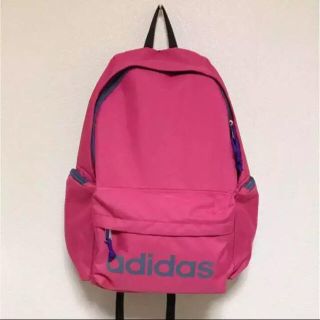 アディダス(adidas)の新品タグ ⭐️ adidas アディダス リュック ピンク ace製(リュック/バックパック)