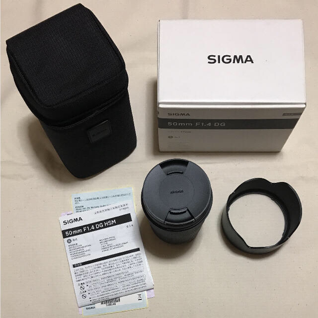 SIGMA 50mm F1.4 DG HSM Art (Canon用)