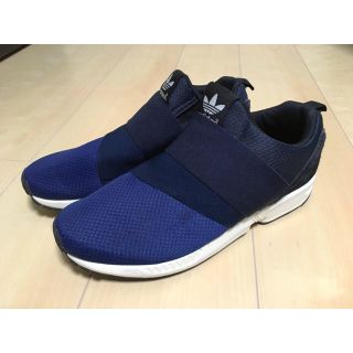 アディダス(adidas)の美品 アディダス ZX FLUX SLIP ON 27cm US9(スニーカー)