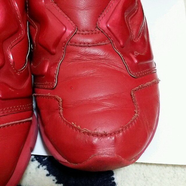 Reebok(リーボック)のambush ✕ reebok 赤 レディースの靴/シューズ(スニーカー)の商品写真