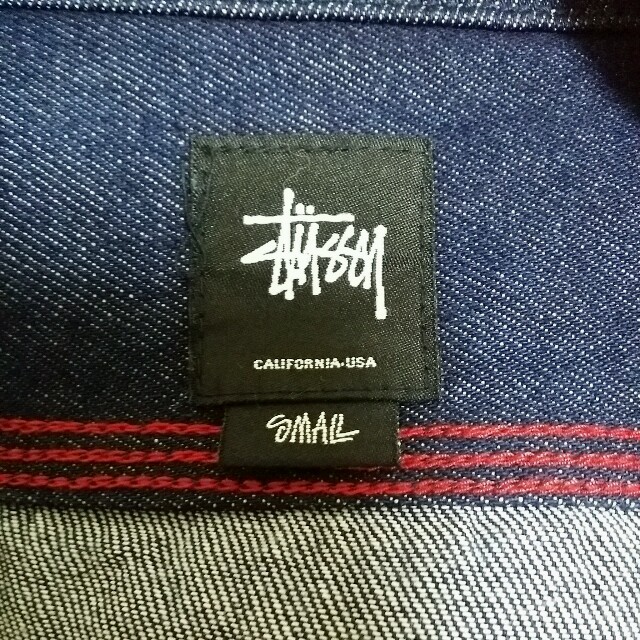 STUSSY(ステューシー)のstussy デニム地ジャケット レディースのジャケット/アウター(Gジャン/デニムジャケット)の商品写真