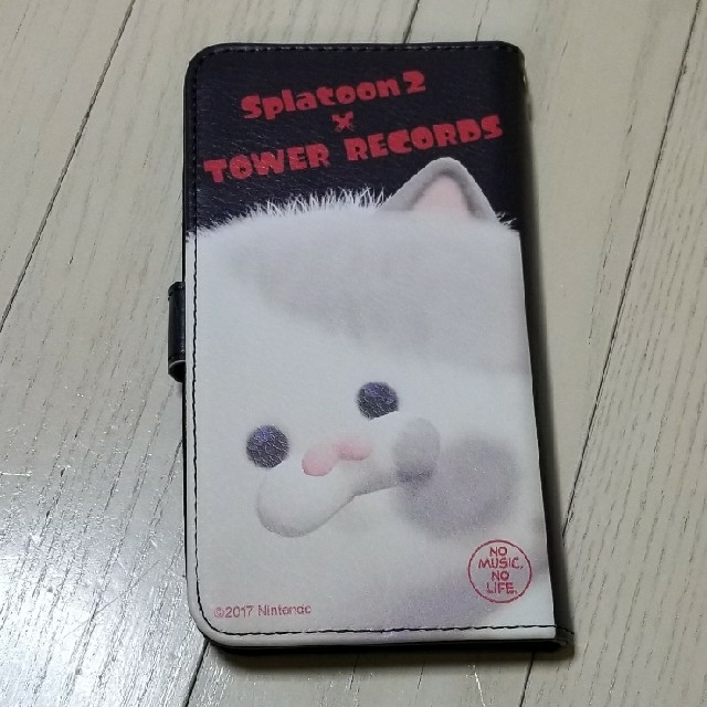 任天堂(ニンテンドウ)のスプラトゥーン×タワレコ　スマホケース【値下げしました】 スマホ/家電/カメラのスマホアクセサリー(iPhoneケース)の商品写真