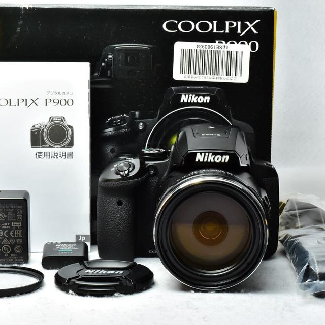 ★極上美品★ ニコン Nikon COOLPIX P900 付属品多数スマホ/家電/カメラ