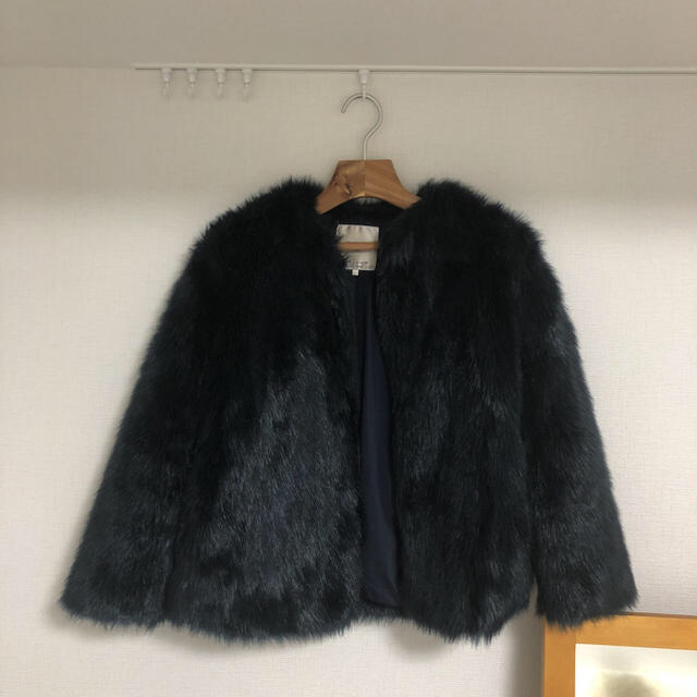 ZARA(ザラ)のZARA フェイクファーコート レディースのジャケット/アウター(毛皮/ファーコート)の商品写真