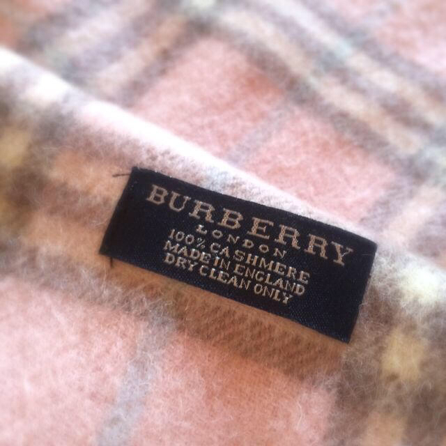 BURBERRY(バーバリー)のバーバリー♡ピンクマフラー レディースのファッション小物(マフラー/ショール)の商品写真