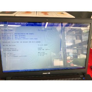 FRONTIER NX FRNX517S/Ds i5 4GB 320GB(ノートPC)