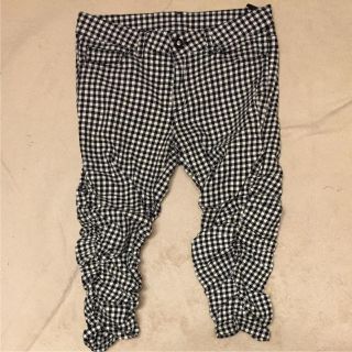 スズタン(suzutan)のチェック柄パンツ suzutan(クロップドパンツ)