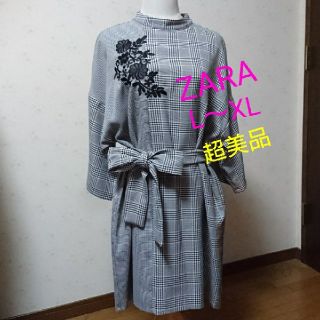 ザラ(ZARA)のZARA超美品チュニックワンピース(ひざ丈ワンピース)