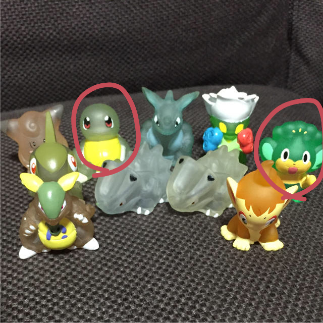 ポケモン ポケモン指人形 ポケモンキッズ クリア ゼニガメ ヤナップ2体の通販 By ライト S Shop ポケモンならラクマ