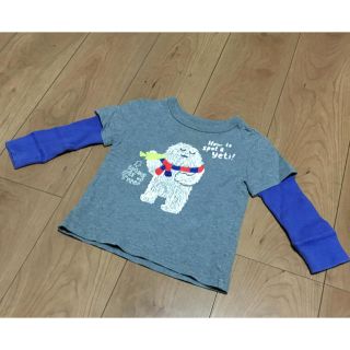 ギャップ(GAP)の重ね着風Ｔシャツ(Ｔシャツ)