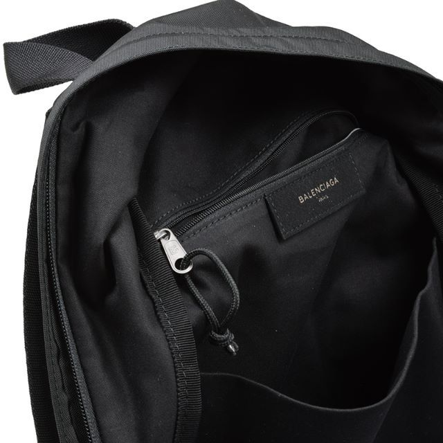 Balenciaga(バレンシアガ)のBALENCIAGA バレンシアガ ブラックバックパック  メンズのバッグ(バッグパック/リュック)の商品写真