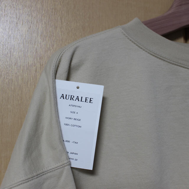 COMOLI(コモリ)のAURALEE S/H GAUGE SWEAT BIG P/O  メンズのトップス(スウェット)の商品写真