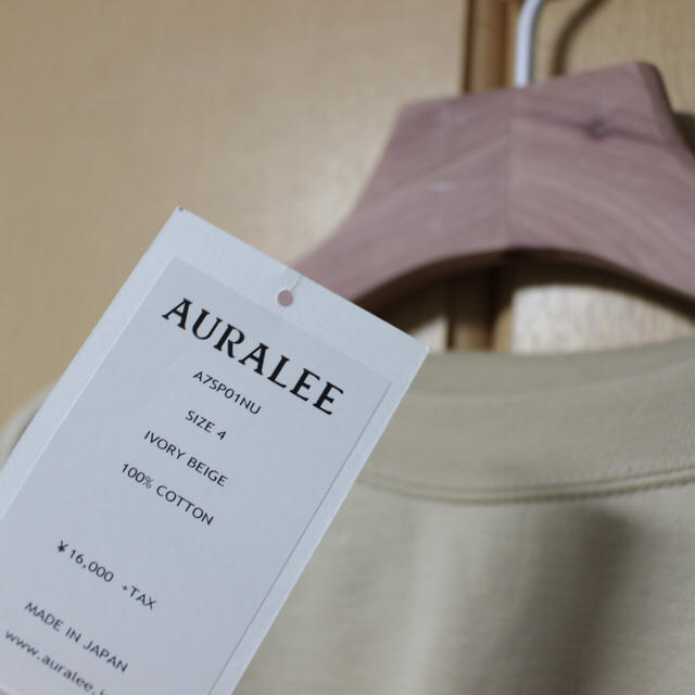 COMOLI(コモリ)のAURALEE S/H GAUGE SWEAT BIG P/O  メンズのトップス(スウェット)の商品写真