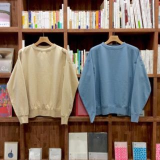 コモリ(COMOLI)のAURALEE S/H GAUGE SWEAT BIG P/O (スウェット)