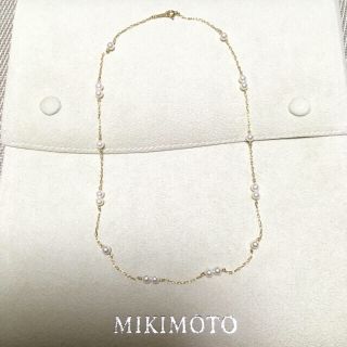 ミキモト(MIKIMOTO)のミキモト   ベビーパール K18ネックレス (ネックレス)