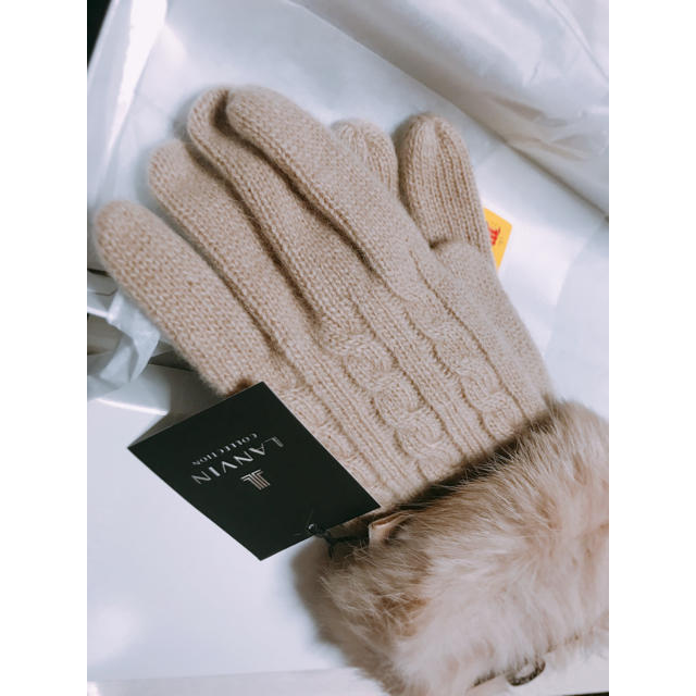 LANVIN(ランバン)の手袋 LANVIN レディースのファッション小物(手袋)の商品写真