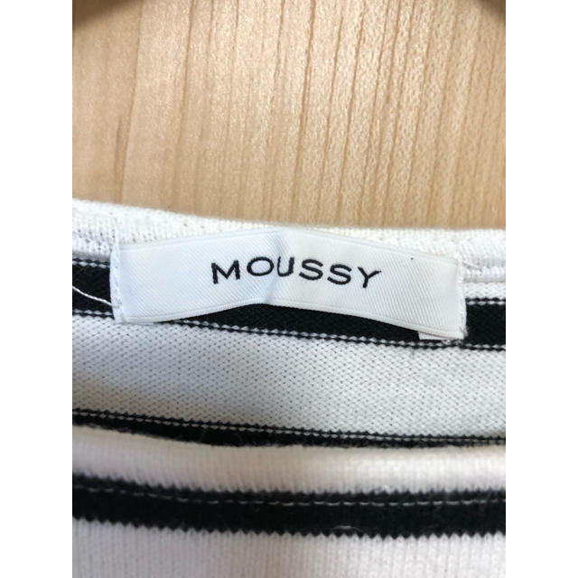 moussy(マウジー)のmoussy ボーダートップス レディースのトップス(Tシャツ(半袖/袖なし))の商品写真