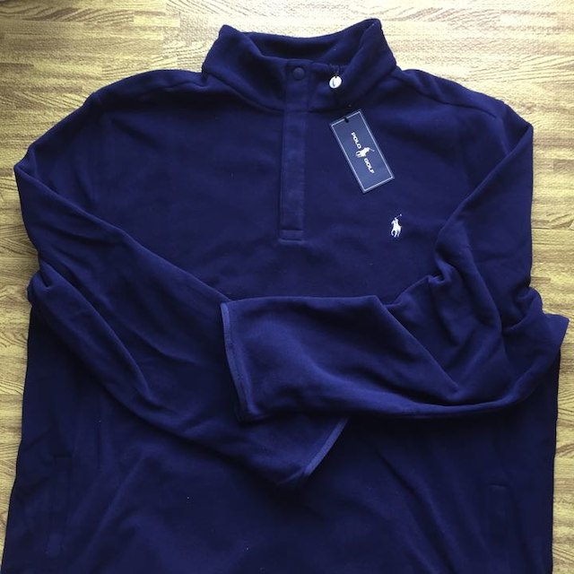 POLO RALPH LAUREN(ポロラルフローレン)のRALPH LAUREN 未使用 メンズ POLO GOLF フリース XXL メンズのトップス(スウェット)の商品写真