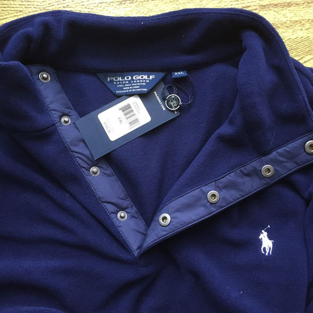 POLO RALPH LAUREN(ポロラルフローレン)のRALPH LAUREN 未使用 メンズ POLO GOLF フリース XXL メンズのトップス(スウェット)の商品写真