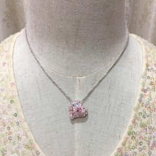 スワロフスキー(SWAROVSKI)の未使用品♡  スワロフスキー  ハートネックレス♡(ネックレス)