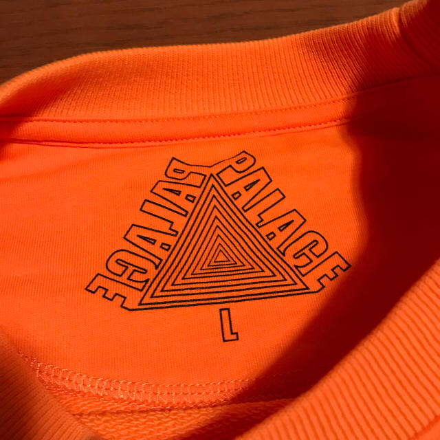 Supreme(シュプリーム)のPALACE Line Crewneck Orange L メンズのトップス(スウェット)の商品写真