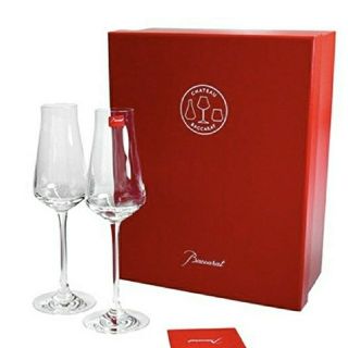 バカラ(Baccarat)の【新品未使用品】Baccarat  シャトーバカラ　シャンパンフルート ペア(食器)