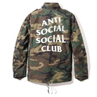 アンチ(ANTI)のanti social social club defender jacket(ミリタリージャケット)