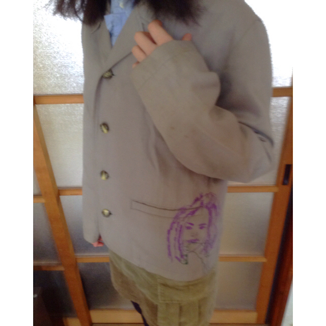 UNDERCOVER(アンダーカバー)の着画あり レア☆UNDER COVER JUN TAKAHASHIジャケット メンズのジャケット/アウター(テーラードジャケット)の商品写真