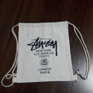 ステューシー(STUSSY)のSTUSSY巾着リュックナップサック(バッグパック/リュック)